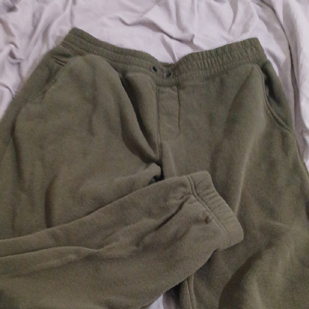 Weatherproof Olive Green Straight Leg Pants